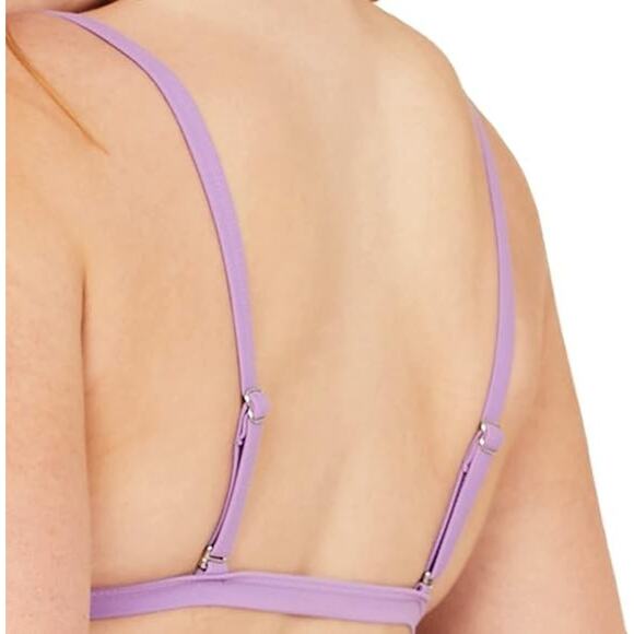 Speedo Women's Swimsuit Triangle Bikini Top Fairy Wren Size Medium New - Picture 5 of 11